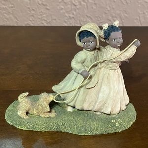All God's Children "Bellie & Mazie" Figurine, "Not Now Muffin"